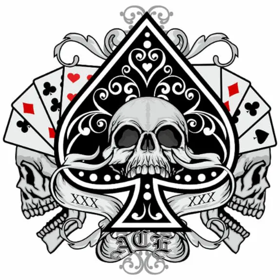 Example 5: An Ace of Spades tattoo meaning of this image is set by the &quo...