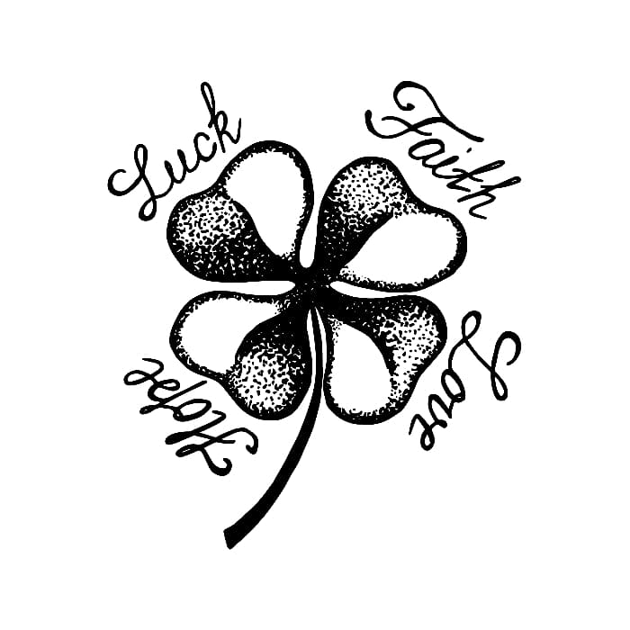 Fourleaf Clover Tattoos What They Mean  Why Theyre So Popular