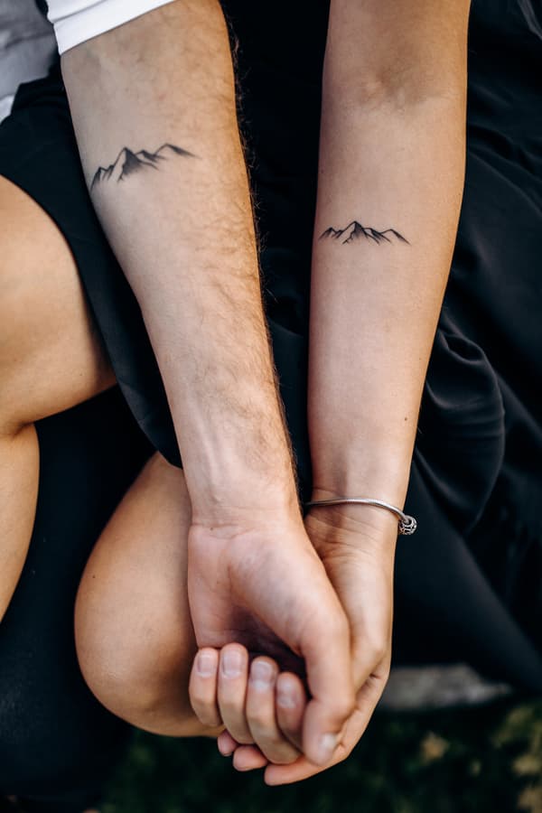 Top 47 Minimalist Mountain Tattoo Ideas 2021 Inspiration Guide