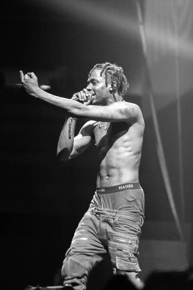 Travis Scott Performing