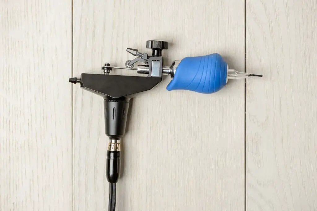 A rotary tattoo gun.