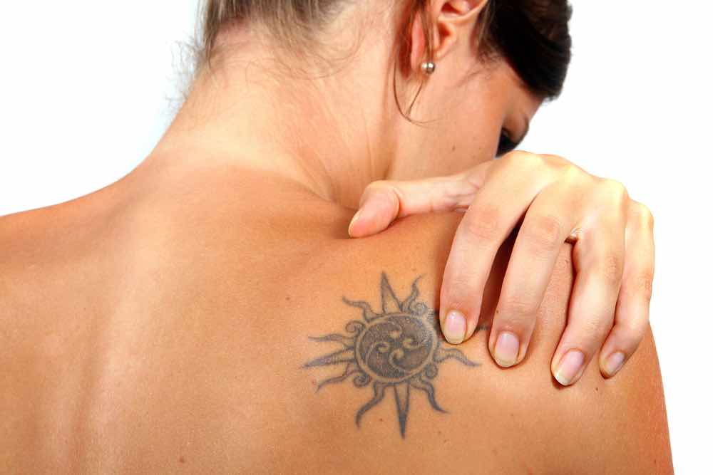 sun tattoo